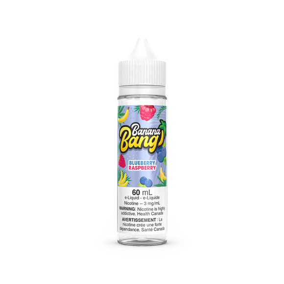 BANANA BANG </br> BLUEBERRY RASPBERRY