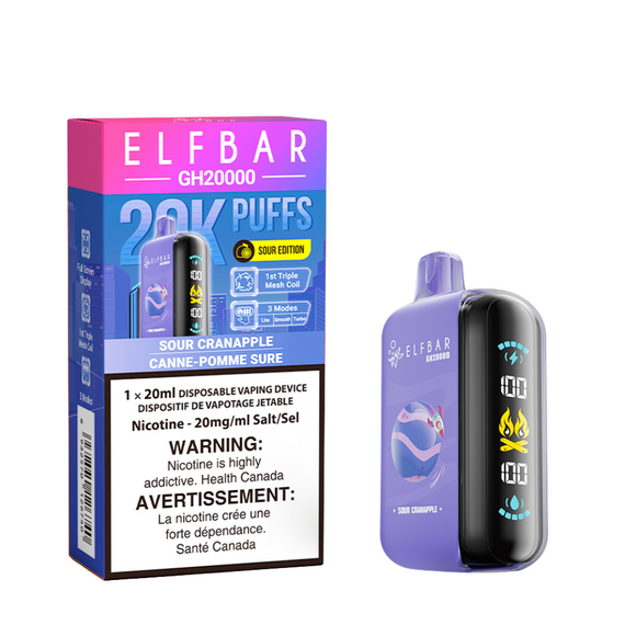 ELFBAR GH20K  </br> SOUR CRANAPPLE