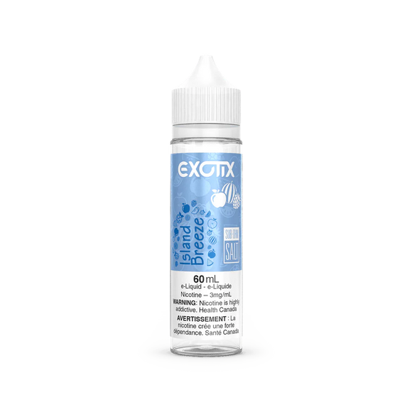 EXOTIX 60ML SALTS </BR> ISLAND BREEZE