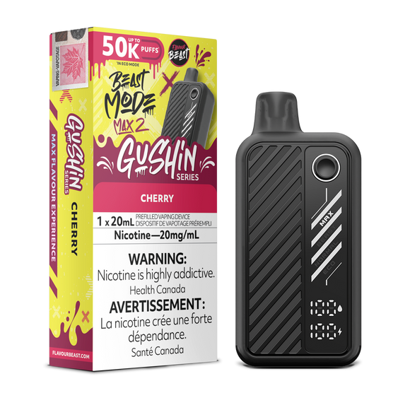 FLAVOUR BEAST MAX 2 </BR> GUSHIN CHERRY