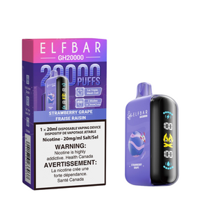 ELF BAR GH20K  </br> STRAWBERRY GRAPE