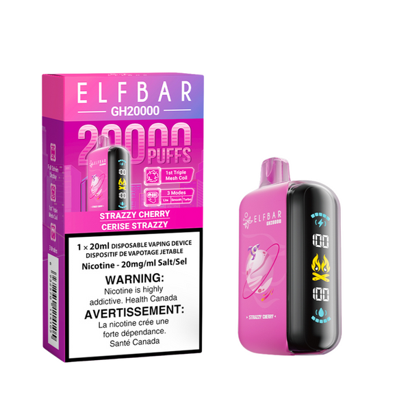 ELF BAR GH20K  </br> STRAZZY CHERRY