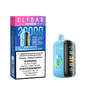 ELF BAR GH20K  </br> BLUE RAZZ ICE