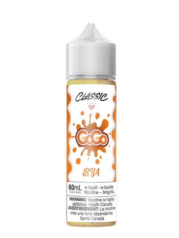 GOGO JUICE </BR> RY4 TOBACCO
