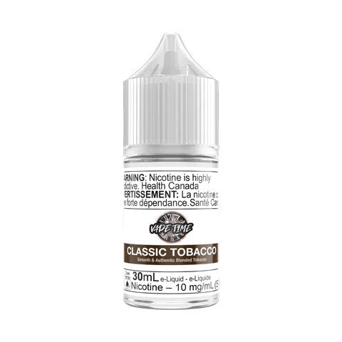 VAPE TIME SALT </br> CLASSIC TOBACCO