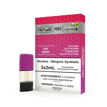 RAGE PODS (FED) </BR> SOUR BERRIES