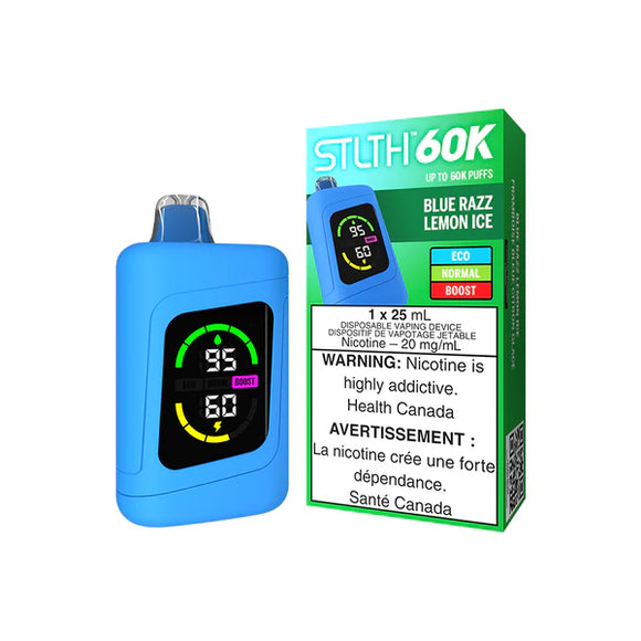 STLTH 60K </br> BLUE RAZZ LEMON ICE
