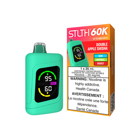STLTH 60K </br> DOUBLE APPLE SHISHA