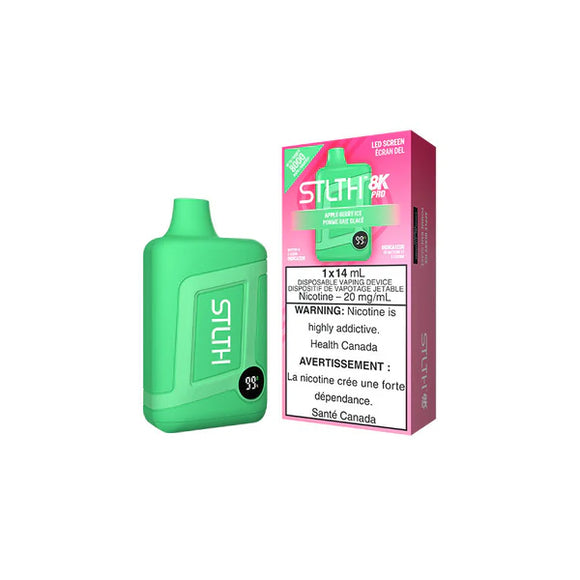 STLTH 8K PRO </BR> APPLE BERRY ICE (DSL)