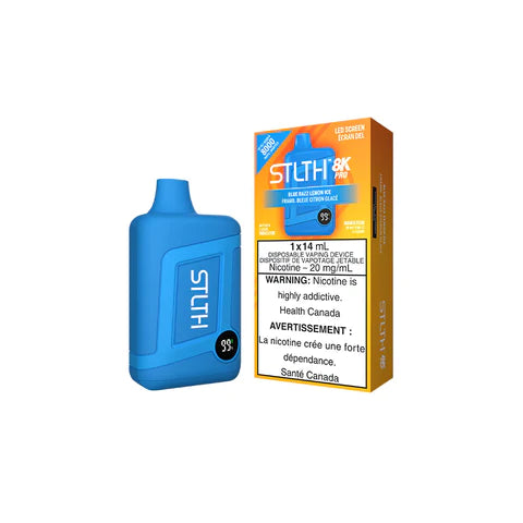 STLTH 8K PRO </BR> BLUE RAZZ LEMON ICE