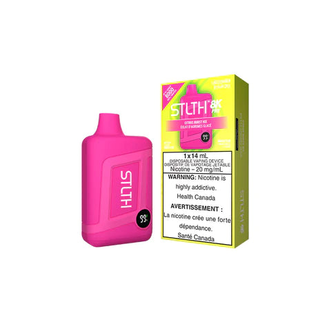 STLTH 8K PRO </BR> CITRUS BURST ICE