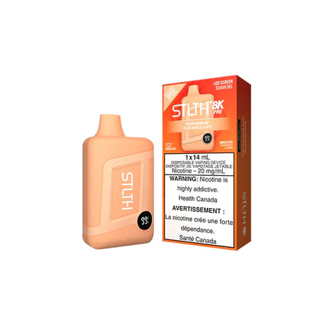 STLTH 8K PRO </BR> PEACH MANGO ICE