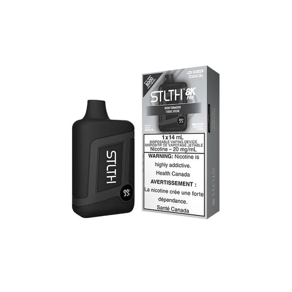 STLTH 8K PRO </BR> RICH TOBACCO