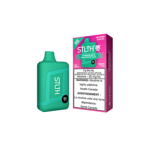 STLTH 8K PRO </P> WATERMELON LIME ICE