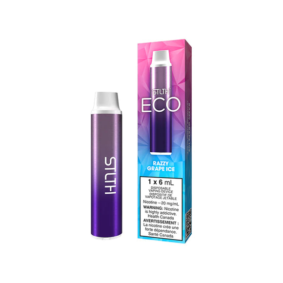 STLTH ECO </br> RAZZY GRAPE ICE