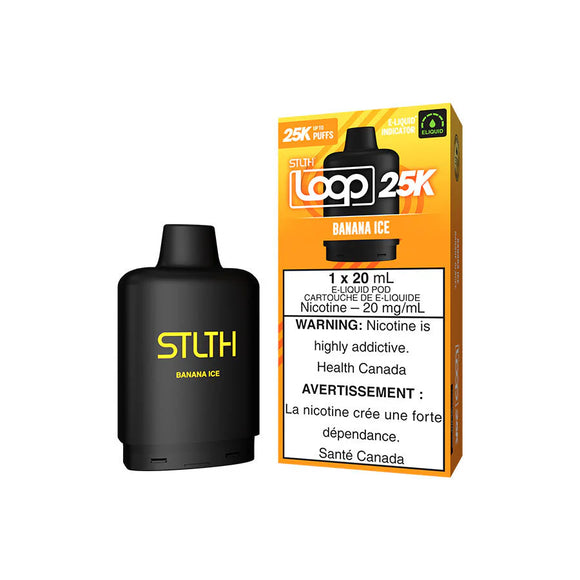 STLTH LOOP 25K POD </br> BANANA ICE