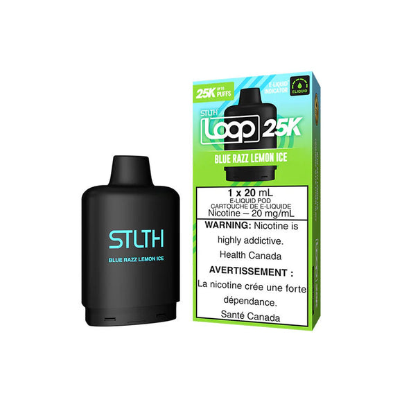 STLTH LOOP 25K POD </br> BLUE RAZZ LEMON ICE