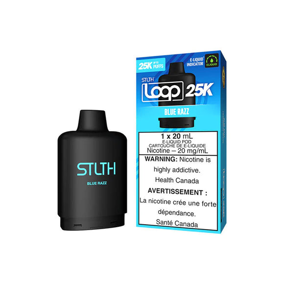 STLTH LOOP 25K POD </br> BLUE RAZZ