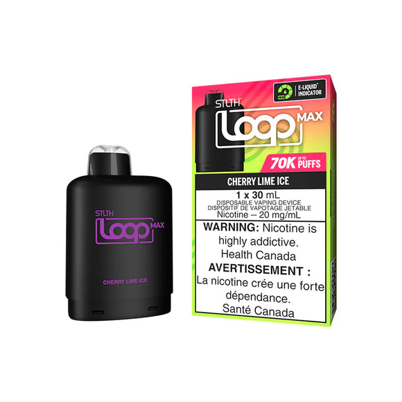 STLTH LOOP MAX POD </br> CHERRY LIME ICE