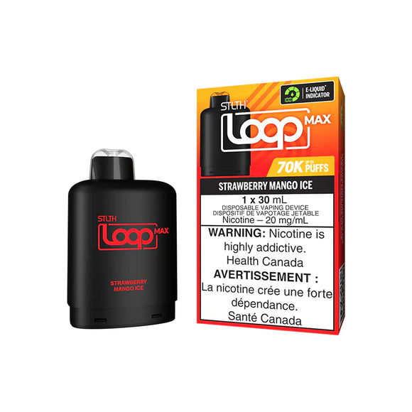 STLTH LOOP MAX POD </br> STRAWBERRY MANGO ICE