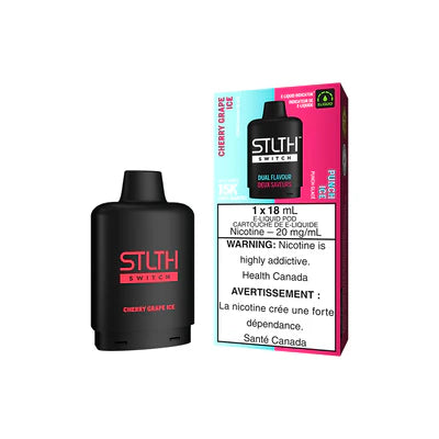 SWITCH POD </br> CHERRY GRAPE ICE & PUNCH ICE (DSL)