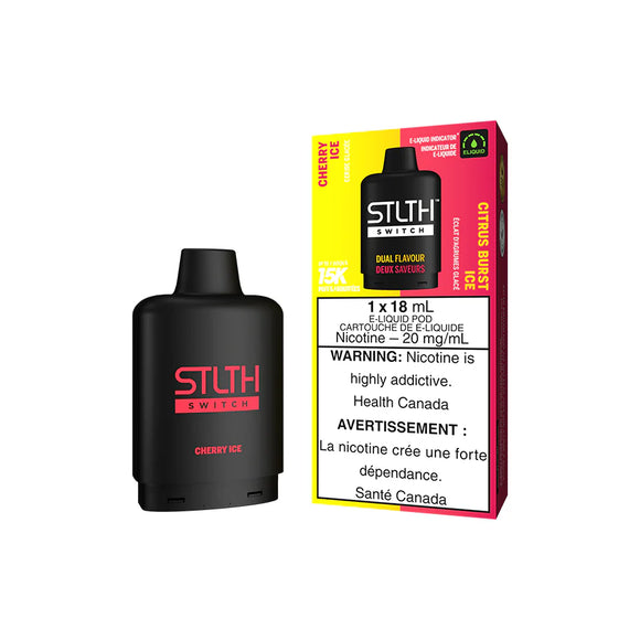 SWITCH POD </br> CHERRY ICE & CITRUS BURST ICE (DSL)