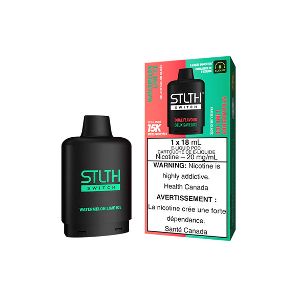 SWITCH POD </br> MELON LIME ICE & STRAW LIME ICE