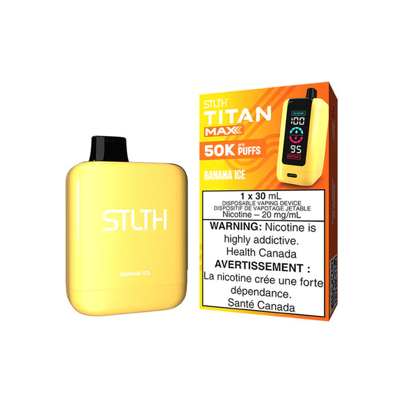 STLTH TITAN MAX </br> BANANA ICE