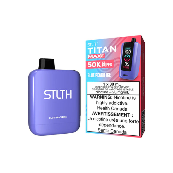 STLTH TITAN MAX </br> BLUE PEACH ICE