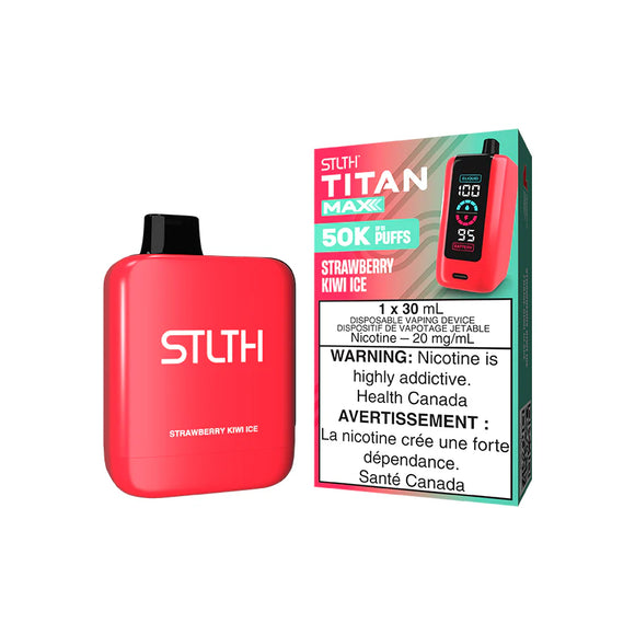 STLTH TITAN MAX </br> STRAWBERRY KIWI ICE