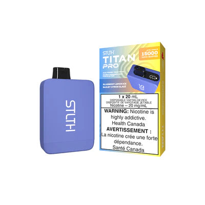 STLTH TITAN PRO </br> BLUEBERRY LEMON ICE (DSL)