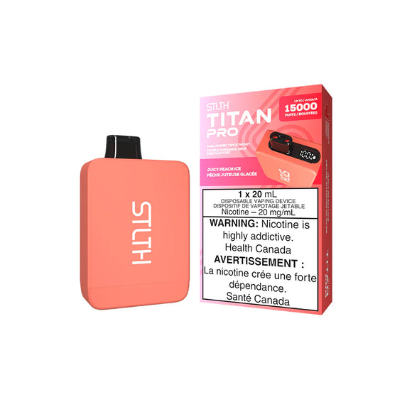 STLTH TITAN PRO </br> JUICY PEACH ICE