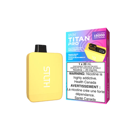 STLTH TITAN PRO </br> MANGO PEACH APRICOT ICE (DSL)
