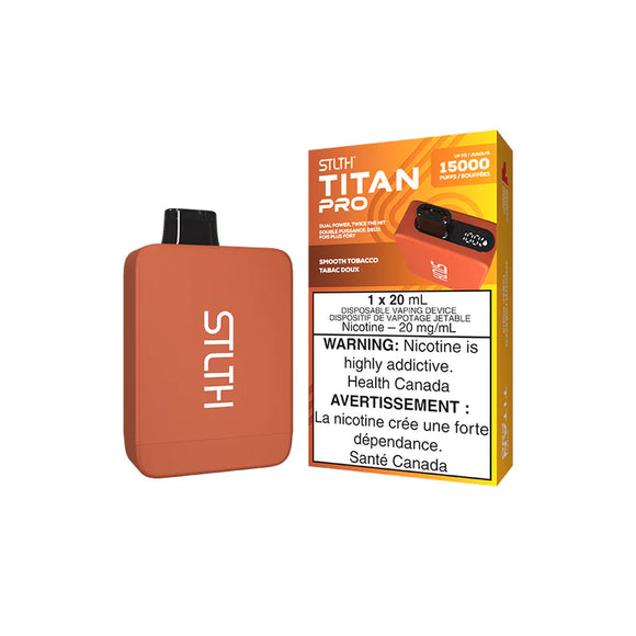STLTH TITAN PRO </br> SMOOTH TOBACCO (DSL)