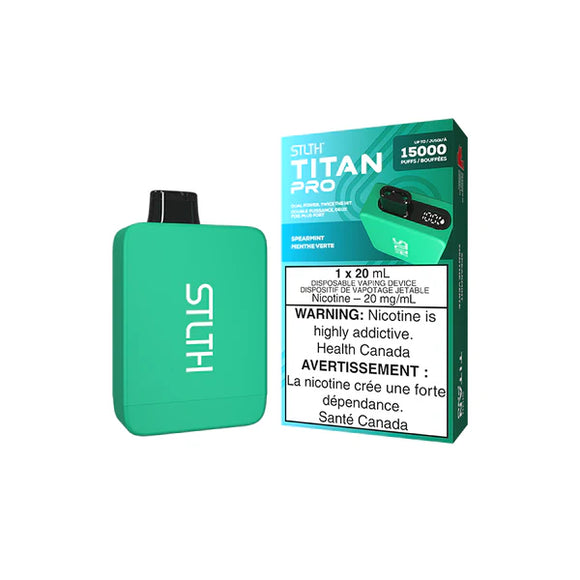 STLTH TITAN PRO </br> SPEARMINT