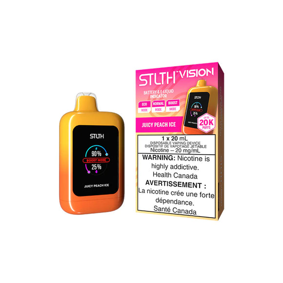 STLTH VISION </br> JUICY PEACH ICE (DSL)
