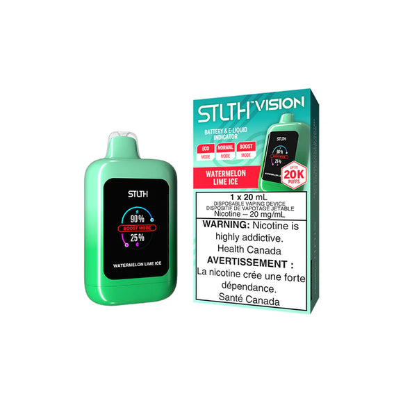 STLTH VISION </br> WTRMLN LIME ICE (DSL)