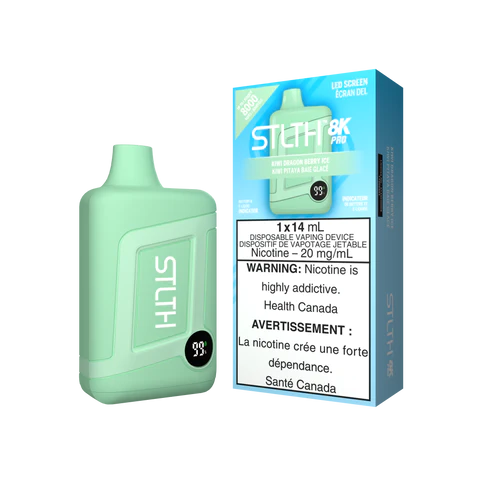 STLTH 8K PRO </BR> KIWI DRAGON BERRY ICE (DSL)