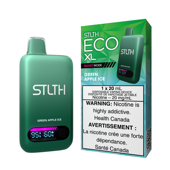 STLTH ECO XL </br> GREEN APPLE ICE
