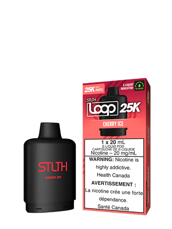 STLTH LOOP 25K POD </br> CHERRY ICE