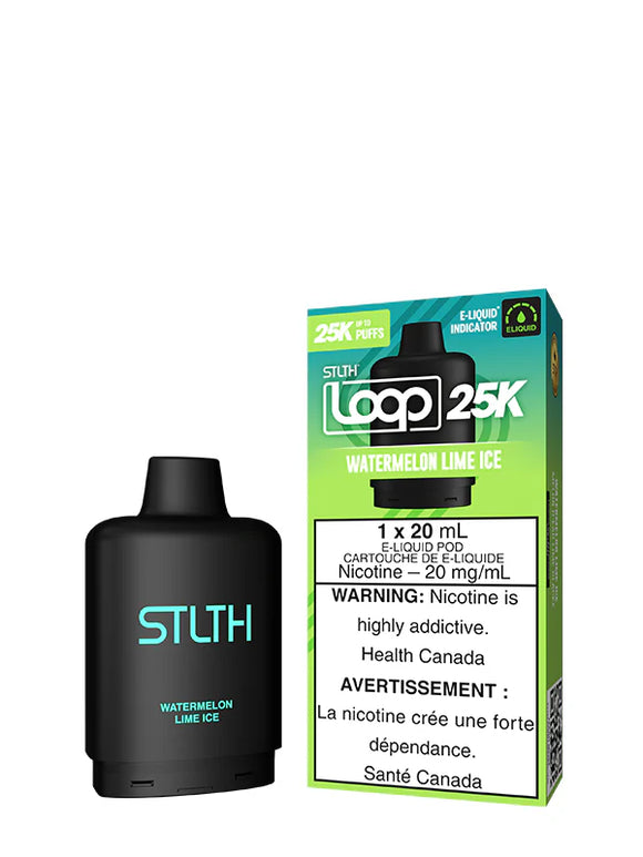 STLTH LOOP 25K POD </br> MELON LIME ICE