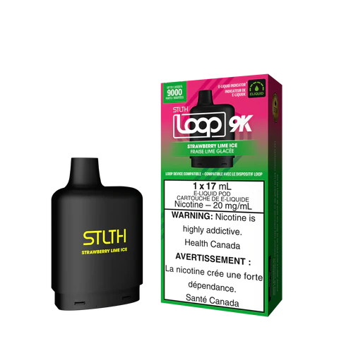 STLTH LOOP 9K POD </br> STRAWBERRY LIME ICE