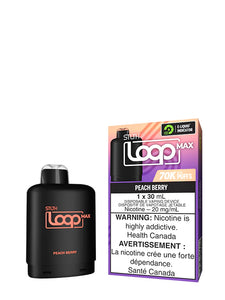 STLTH LOOP MAX POD </br> PEACH BERRY