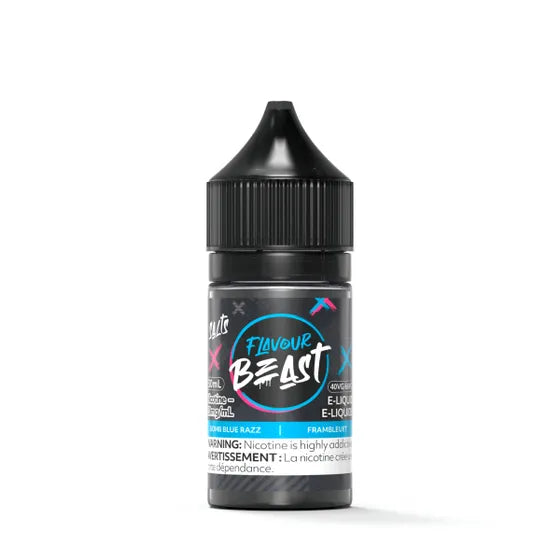 FLAVOUR BEAST SALTS </P> BOMB BLUE RAZZ