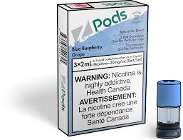 Z PODS </br> BLUE RASPBERRY GRAPE