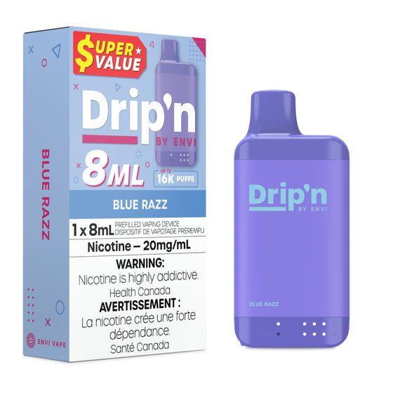 DRIP'N 8ML </BR> BLUE RAZZ
