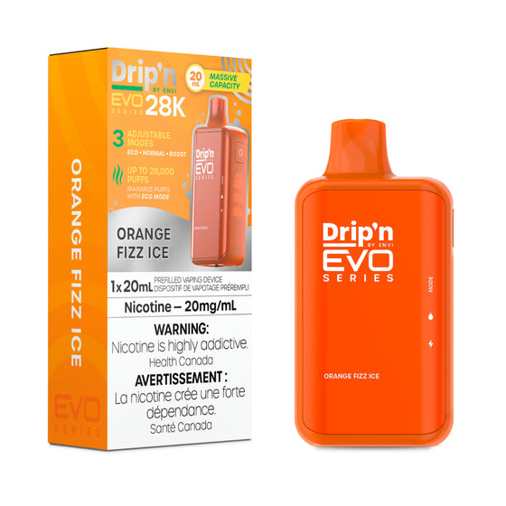 DRIP'N 28K </BR> ORANGE FIZZ ICE