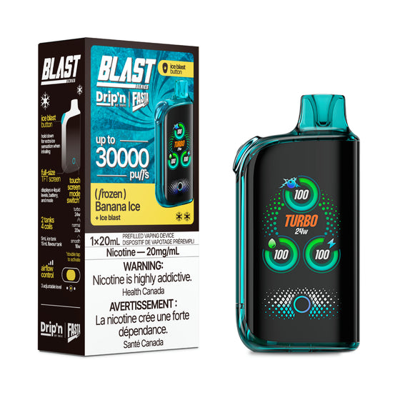 DRIP'N FASTA BLAST 30K </BR> BANANA ICE