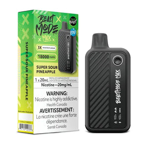 FLAVOUR BEAST MAX </BR> SOUR PINEAPPLE ICED (DSL)