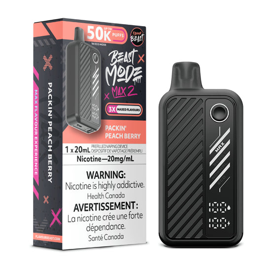 FLAVOUR BEAST MAX 2 </BR> PACKIN' PEACH BERRY